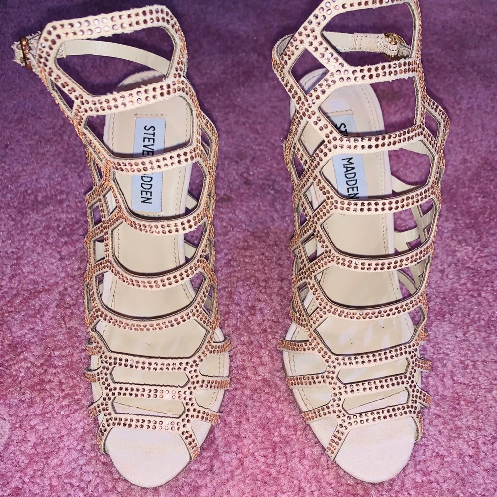 Steve Madden Rhinestone heels - Picture 3 of 3